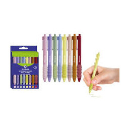 SET 8 BOLIGRAFOS COLORES