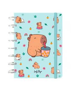 CUADERNO A5 BUBBLE TEA CAPIBARA