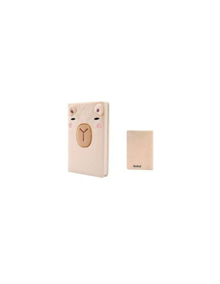 LIBRETA A5 PELUCHE CAPIBARA