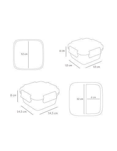 CAJA DE ALMUERZO GRANDE CITY CARS