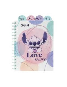 LIBRETA PASTEL STITCH