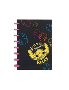 CUADERNO INTELIGENTE ROSA STITCH