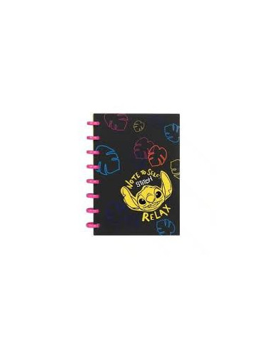 CUADERNO INTELIGENTE ROSA STITCH
