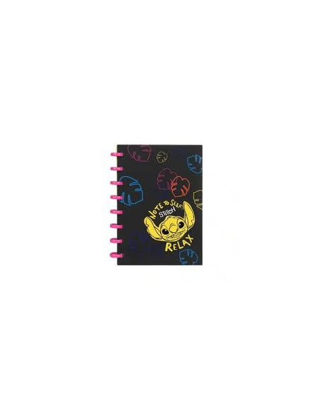 CUADERNO INTELIGENTE ROSA STITCH