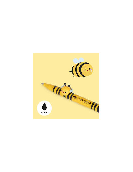 BOLÍGRAFO DE GEL NEGRO BEE