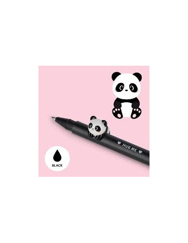 BOLÍGRAFO DE GEL NEGRO PANDA