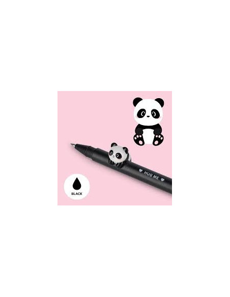 BOLÍGRAFO DE GEL NEGRO PANDA