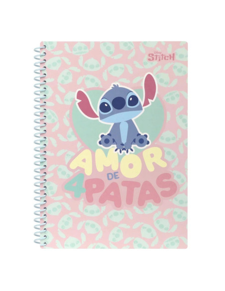 CUADERNO B5 STITCH – AMOR DE 4 PATAS