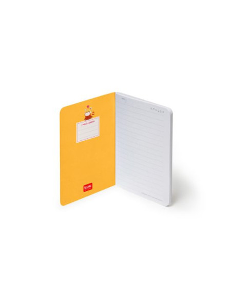 CUADERNO A6 RAYAS RED PANDA