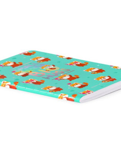 CUADERNO A6 RAYAS RED PANDA