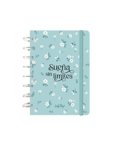 LIBRETA A5 DISCOS SUEÑA SIN LÍMITES