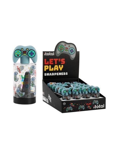 SACAPUNTAS CON DEPÓSITO LETS PLAY