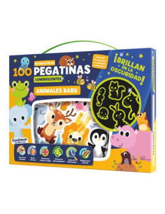 MALETÍN PEGATINAS LUMINISCENTES ANIMALES
