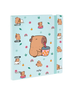 ARCHIVADOR MINT BUBBLE TEA CAPIBARA