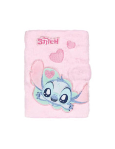 CUADERNO A5 FLUFFY STITCH ROSA