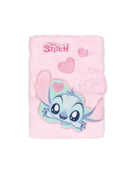 CUADERNO A5 FLUFFY STITCH ROSA