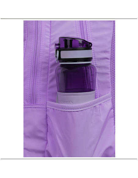 MOCHILA ESCOLAR JUVENIL RIDER POWDER LILA