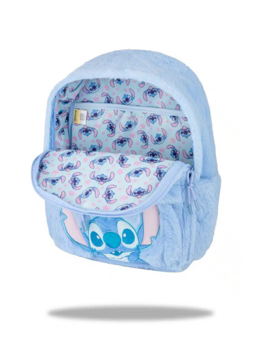 MOCHILA FLUFFY STITCH AZUL