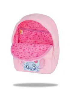 MOCHILA FLUFFY STITCH ROSA 2