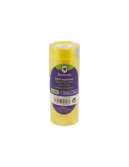 CINTA ADHESIVA TRANSPARENTE 33X19 mm