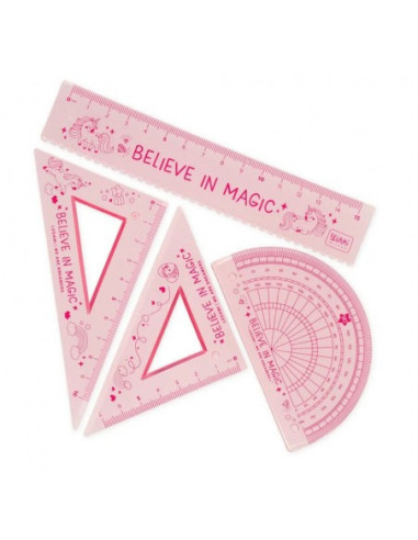 SET DE REGLAS FLEXIBLES UNICORNIO