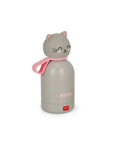 BOTELLA TÉRMICA NIÑOS 350ML - MEOW