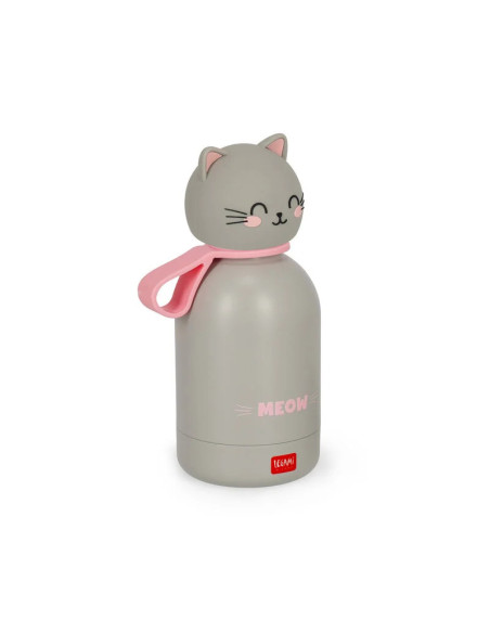 BOTELLA TÉRMICA NIÑOS 350ML - MEOW