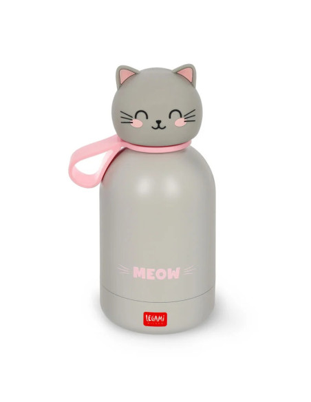 BOTELLA TÉRMICA NIÑOS 350ML - MEOW