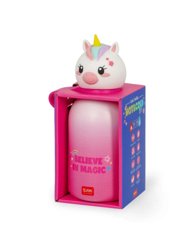 BOTELLA TÉRMICA NIÑOS 350ML - UNICORNIO