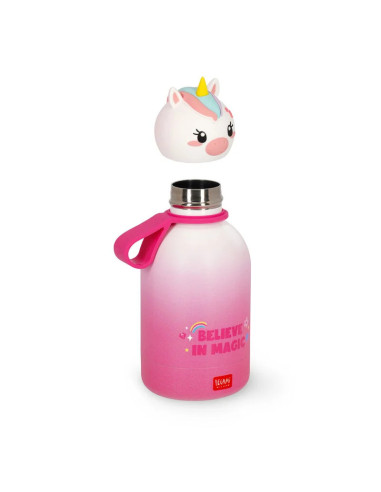 BOTELLA TÉRMICA NIÑOS 350ML - UNICORNIO
