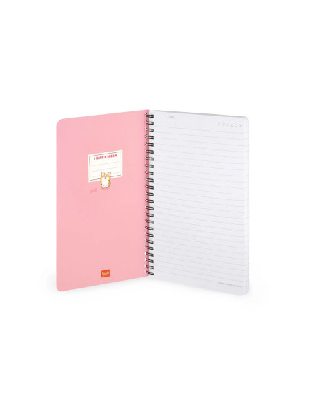 CUADERNO B5 CORGI