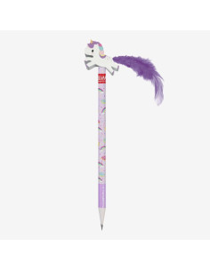 LÁPIZ CON GOMA UNICORNIO