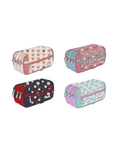 ESTUCHE 3 COMPARTIMENTOS CON CREMALLERA