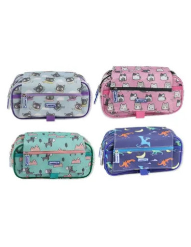 ESTUCHE 4 CREMALLERAS