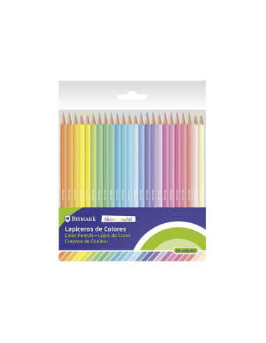 PACK 24 COLORES PASTEL