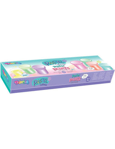 TEMPERAS COLOR PASTEL PACK 12