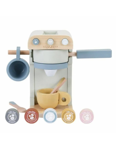 CAFETERA DE MADERA LITTLE DUTCH