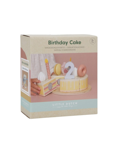 TARTA DE CUMPLEAÑOS DE MADERA LITTLE DUTCH