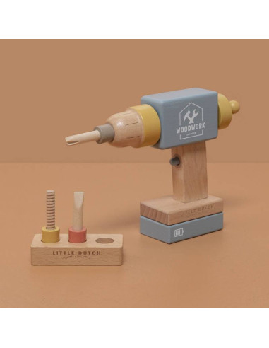 TALADRO DE MADERA LITTLE DUTCH