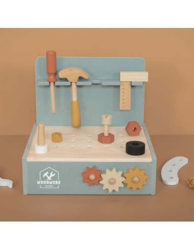 MINI BANCO DE HERRAMIENTAS LITTLE DUTCH