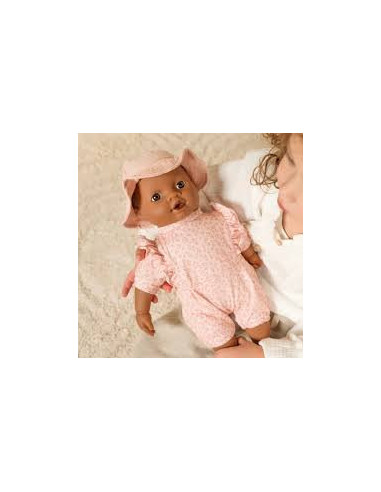 CONJUNTO DE ROPA ROSA PARA MUÑECA LD