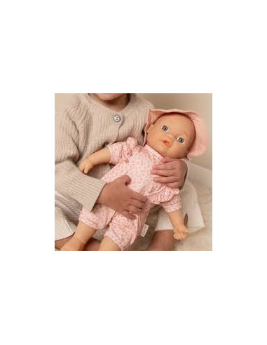 CONJUNTO DE ROPA ROSA PARA MUÑECA LD