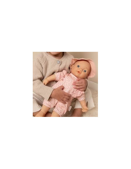 CONJUNTO DE ROPA ROSA PARA MUÑECA LD