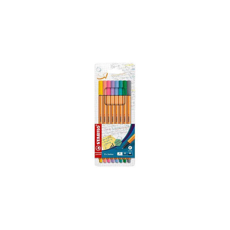 ROTULADORES PUNTA FINA PASTEL
