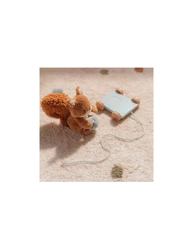 ARDILLA PELUCHE DE ARRASTRE