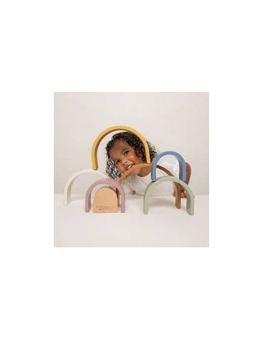 ARCOIRIS VINTAGE DE MADERA