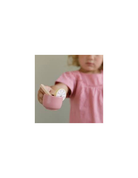 JUEGO DE TÉ DE MADERA