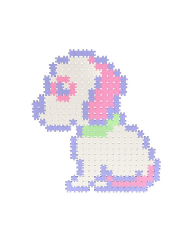 BLOQUES MELI MINIS PASTEL 400 PIEZAS