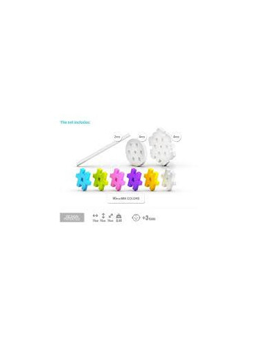 BLOQUES MELI BASIC PINK CONSTRUCTOR 100