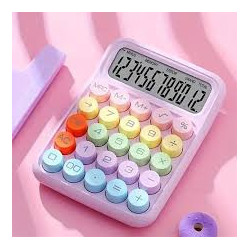 CALCULADORA MAXI PASTEL 2
